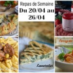 menu de semaine 17