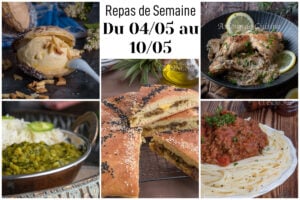 menu semaine 19