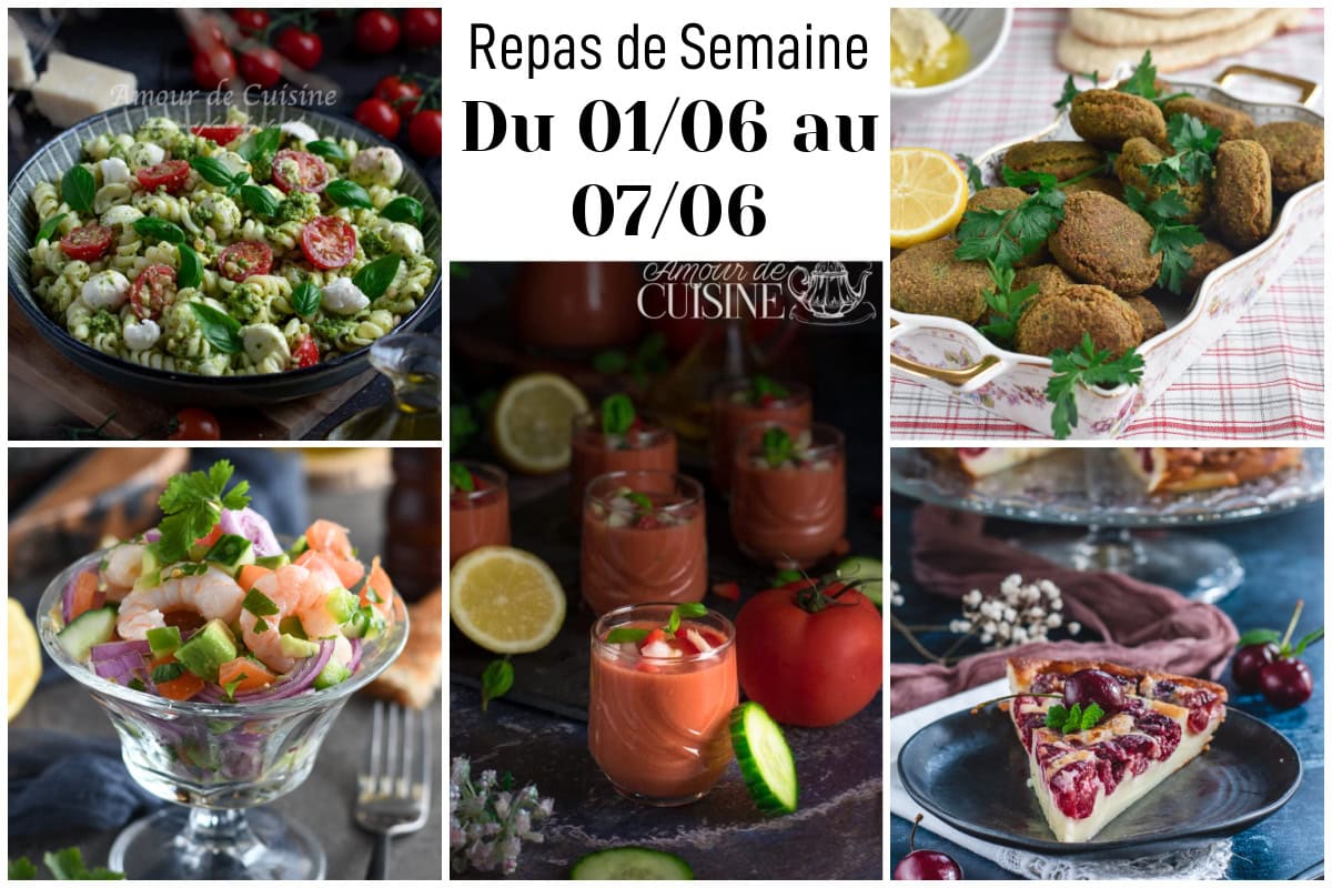 repas semaine 01-06