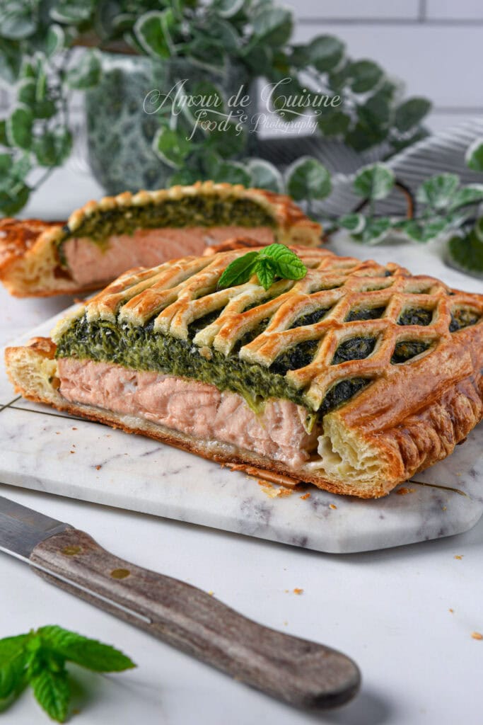 saumon en croute aux epinards