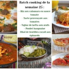 Recettes batch cooking : 5 repas maison faciles à préparer