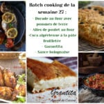batch cooking semaine 27