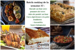 batch cooking semaine 27