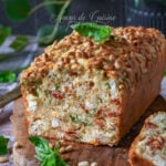 cake tomates sechees basilic