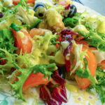 salade saumon mangue