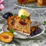 gateau quetsches et son crumble