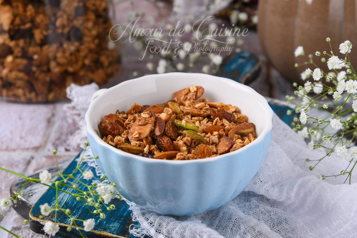 granola aux amandes