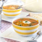 Easy Red Lentil and Sweet Potato Soup