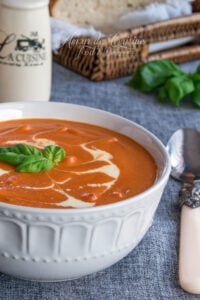 soupe a la tomate veloutee