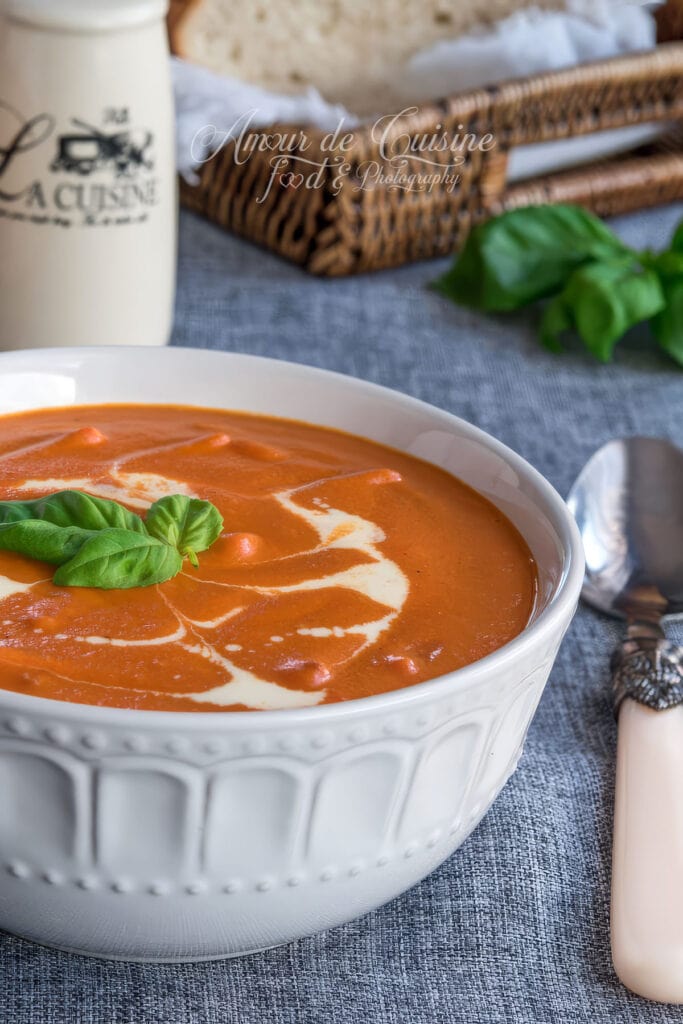 soupe a la tomate veloutee