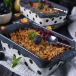 crumble aux quetsches