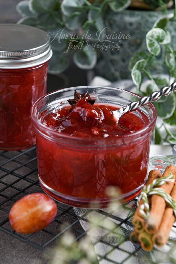 confiture de prunes au  Thermomix