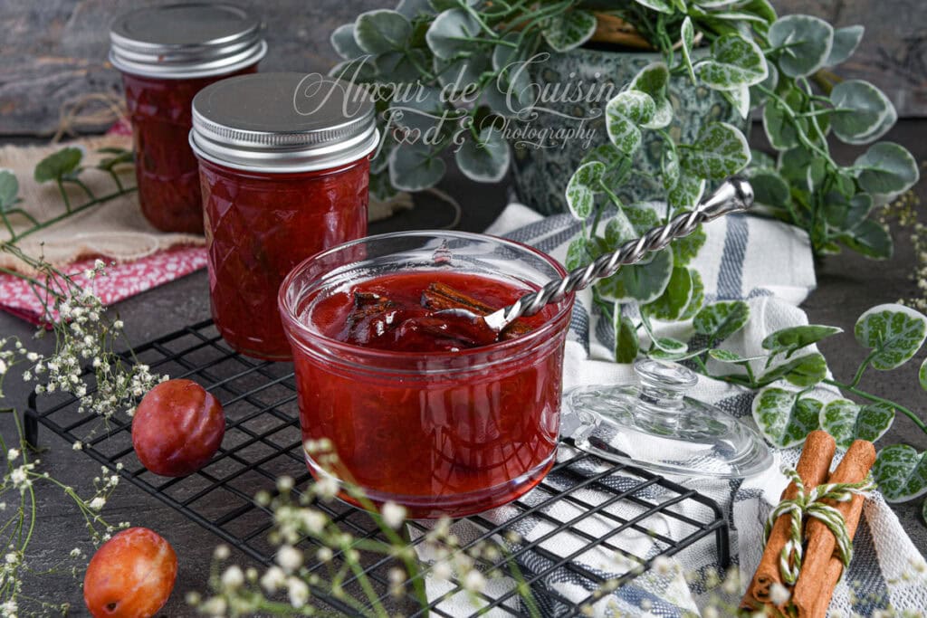 confiture de prunes au thermomix
