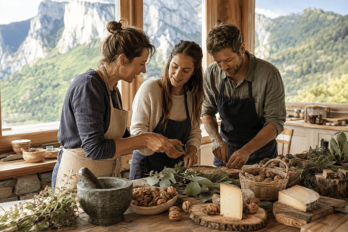 cuisine de grenoble apprendre a cuisiner avec un artisant