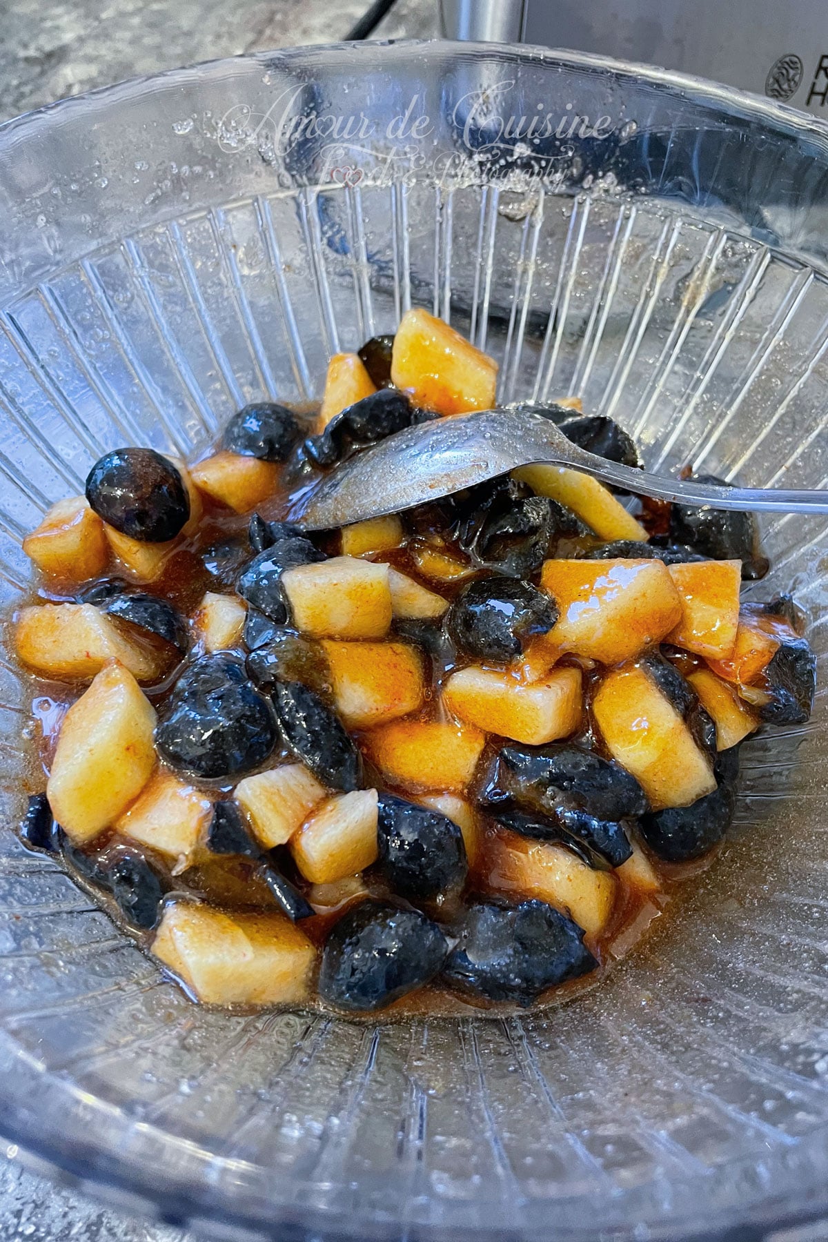 fruits macerés