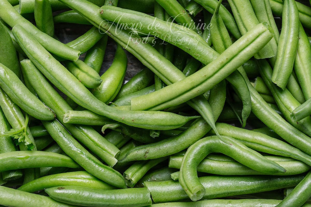 haricots verts frais