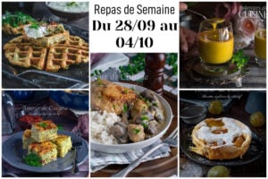 menu semaine 40