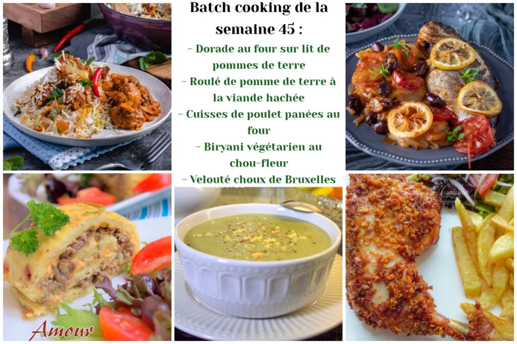 recettes batch cooking 45
