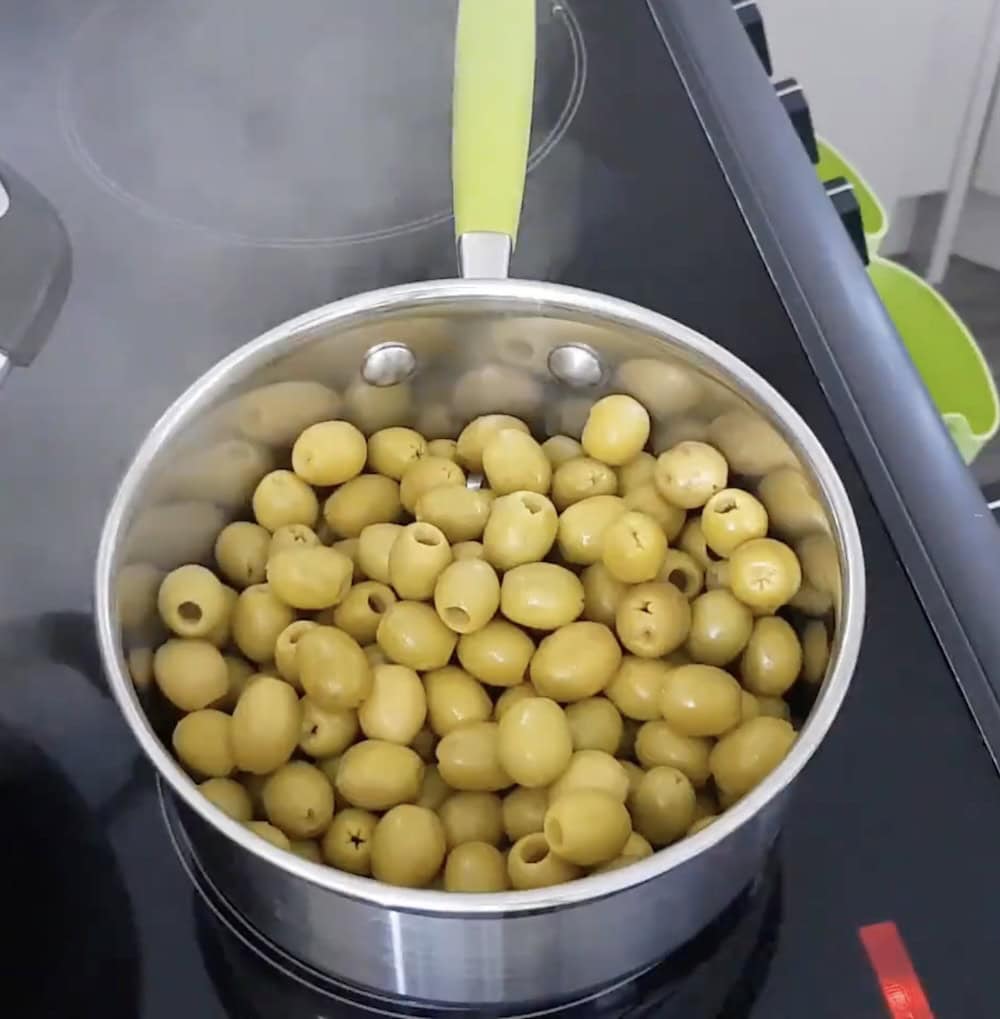 olives vertes desalees