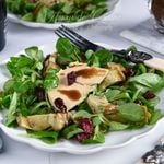 salade de mache foie gras et artichaut